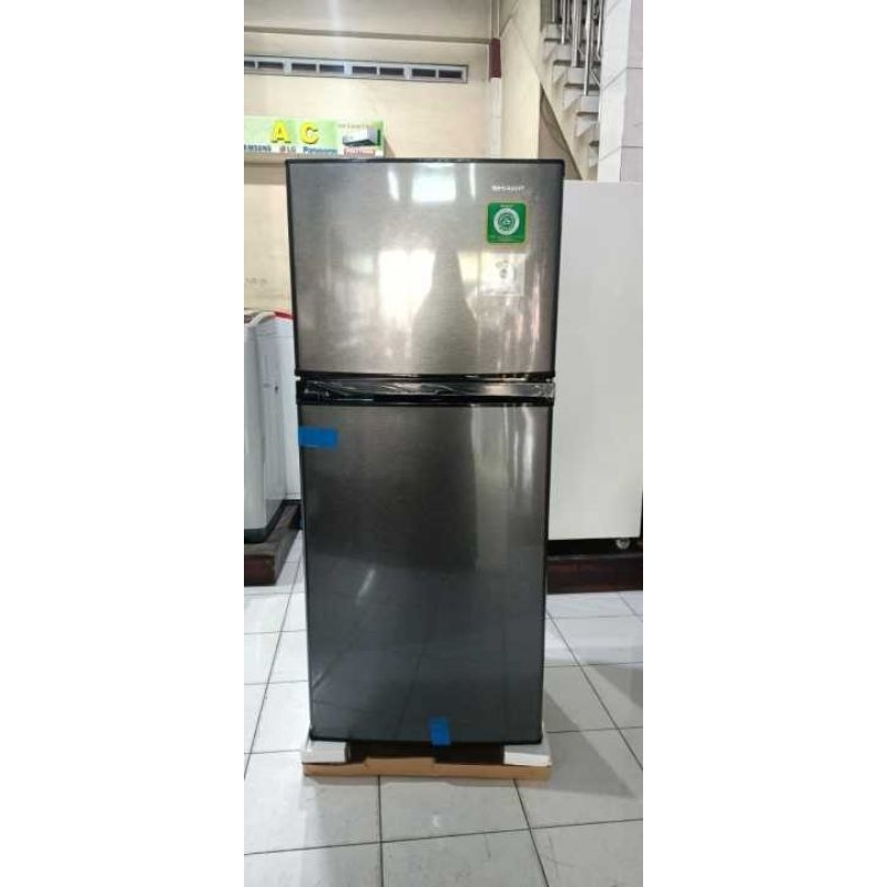 Kulkas Sharp 2 Pintu SJ 195MN-HS Kulkas 2 Pintu Sharp Lemari Es Sharp Dua Pintu SJ195MNHS || SJ-195M