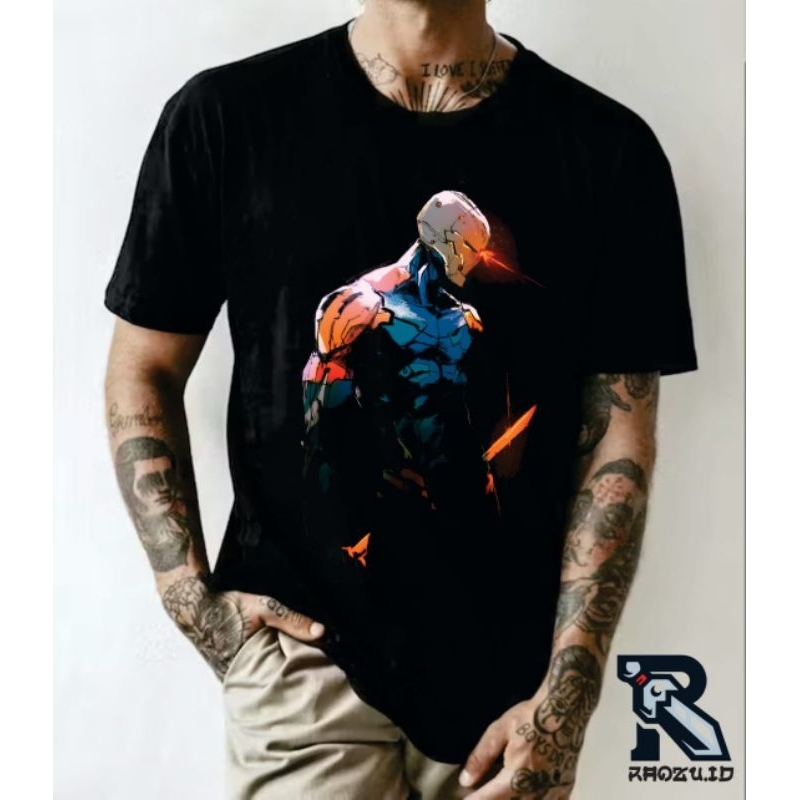 kaos t-shirt metal gear gray fox