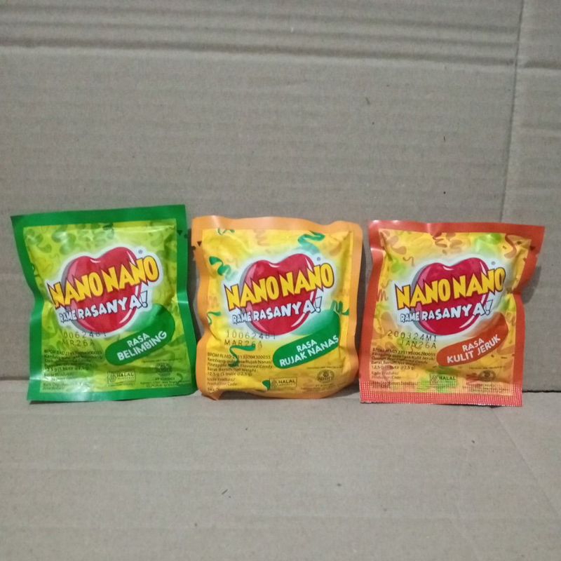 

Nano Nano Permen All Varian Isi 5Butir