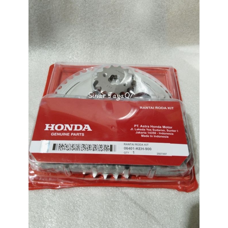 Gear set KEH gear komplit Megapro lama-GL Pro GL Max