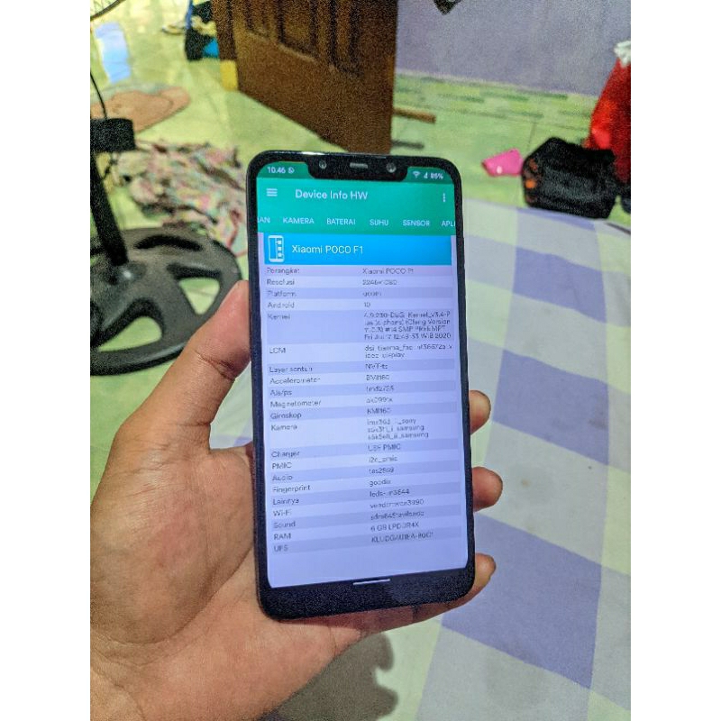 Lcd copotan pocophone f1
