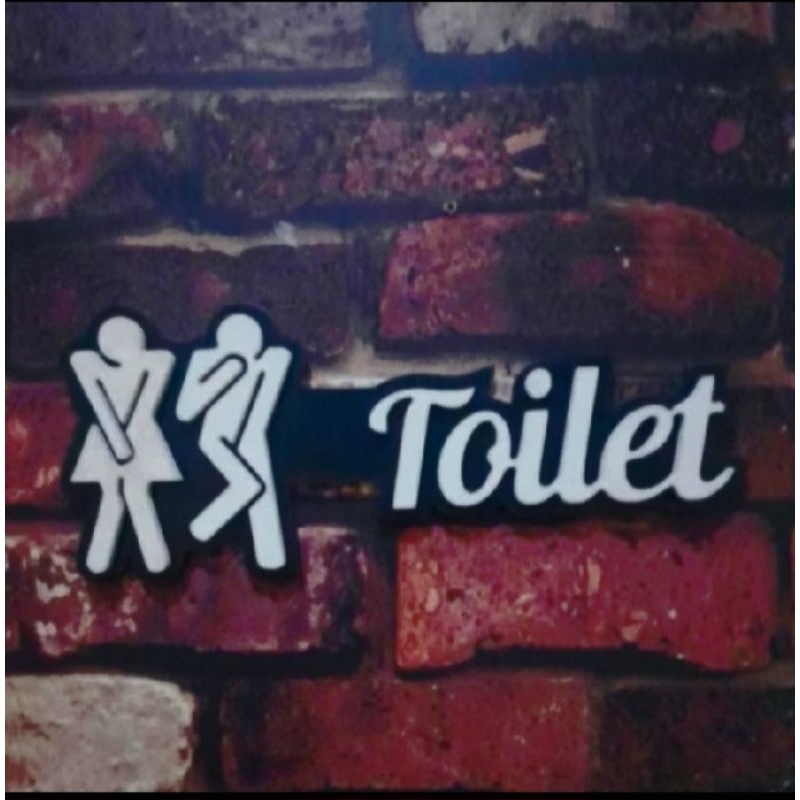 tulisan toilet pria dan wanita