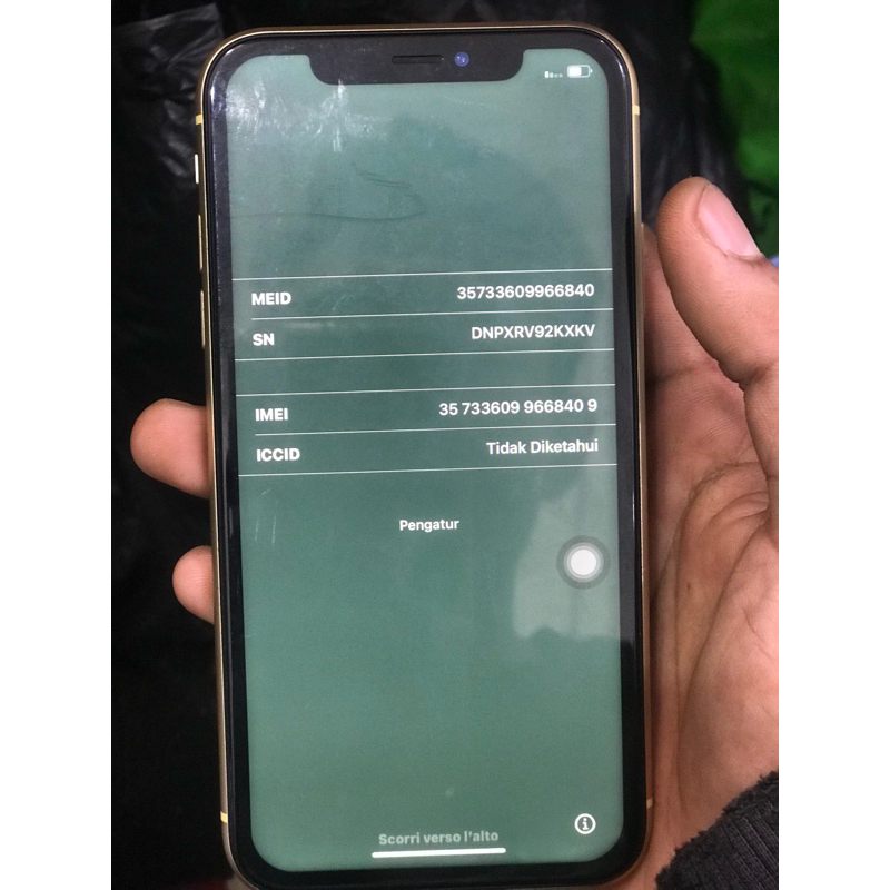 Mesin Iphone Xr Lock icloud || Hanya Mesin set || Internal Gambling