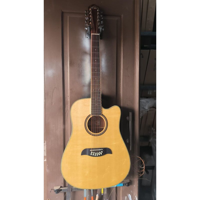 Gitar Akustik 12 String  Gitar by Washburn Akustik Elektrik 12 String