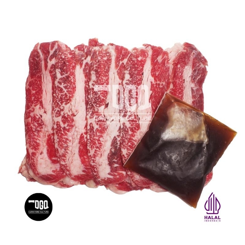 

JUN Slice Beef Marinasi Daging Sapi Slice Marinasi gr Bandung