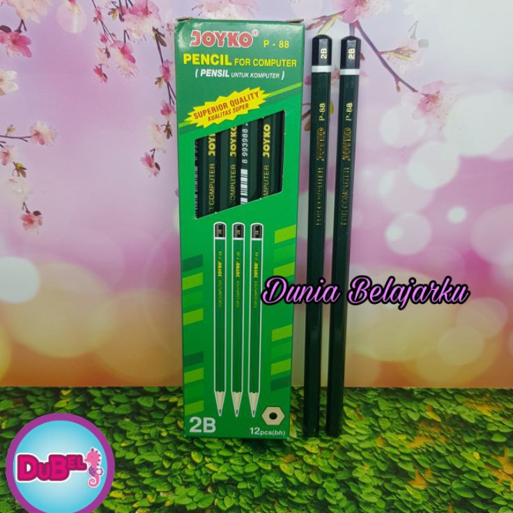 

PROMO TERPOPULER Pencil Pensil P88 2B 1 BOX 12 PCS
