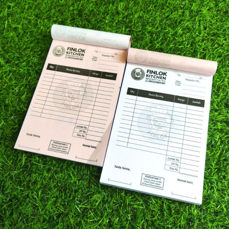 

Nota 1/4 Folio Cetak 1 Warna