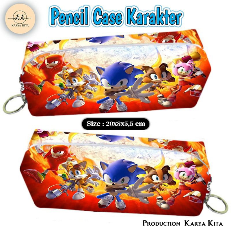

kotak pensil karakter SONIC 02
