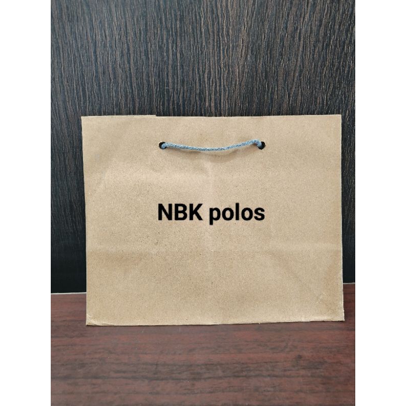 

paper bag coklat polos NBK tas souvenir pernikahan paper bag bahan craft