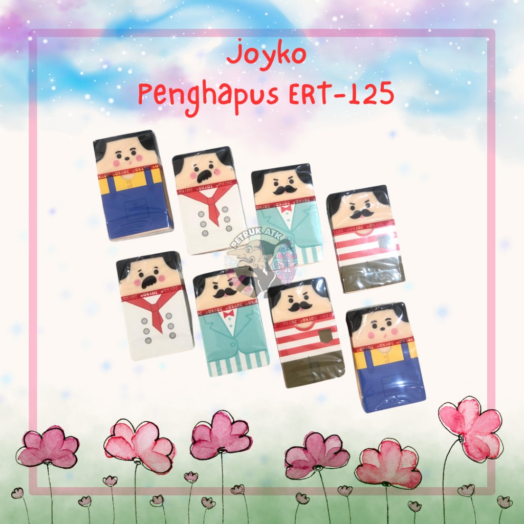 

[PCS] PENGHAPUS PENSIL KARAKTER JOYKO ER-125 STIP ERASER