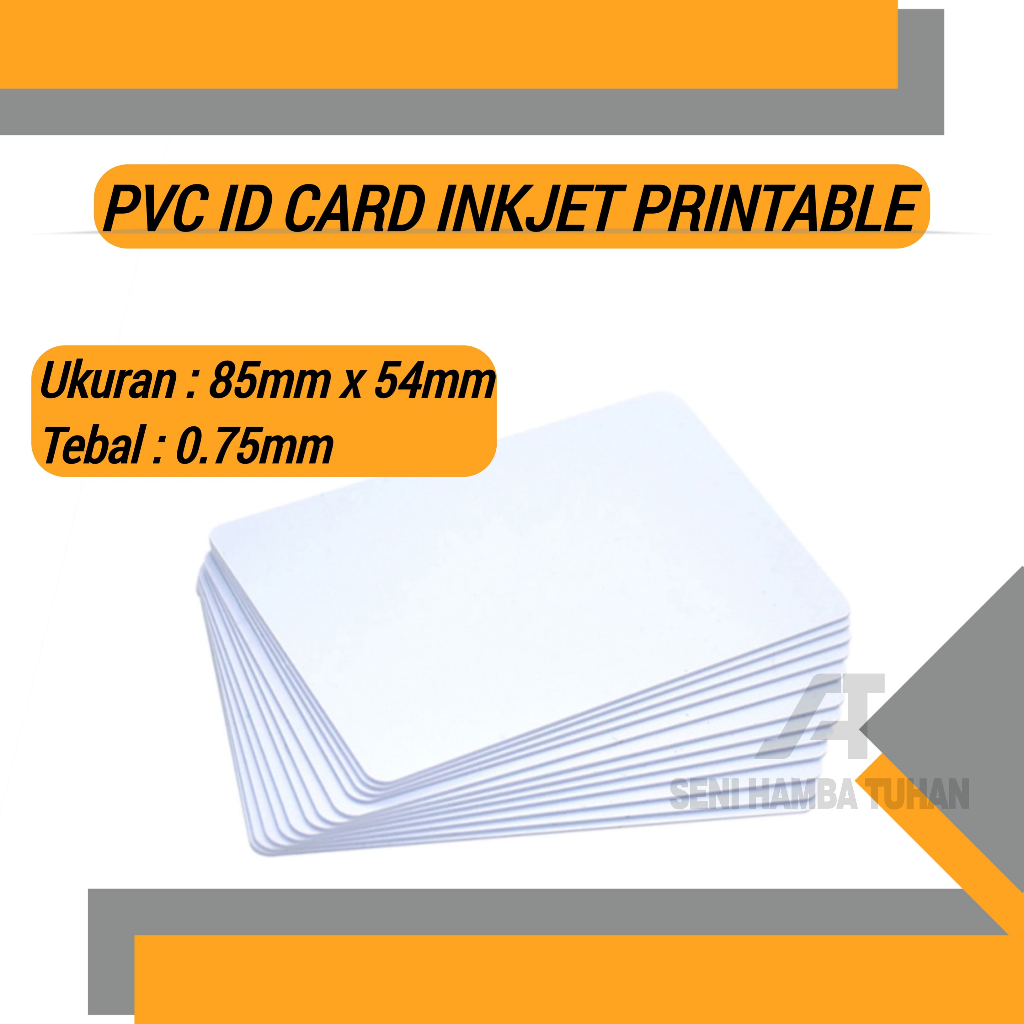 

Kartu Printable Inkjet ID CARD Blueprint 8.6 x 5.4 cm