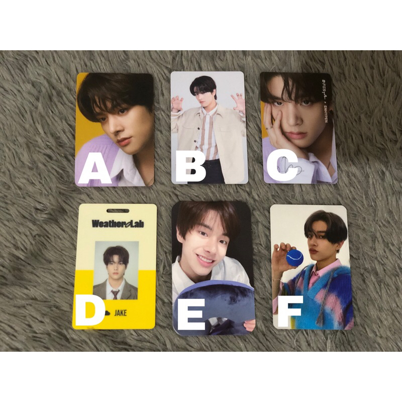 OFFICIAL ENHYPEN PHOTOCARD JAKE MAUNG