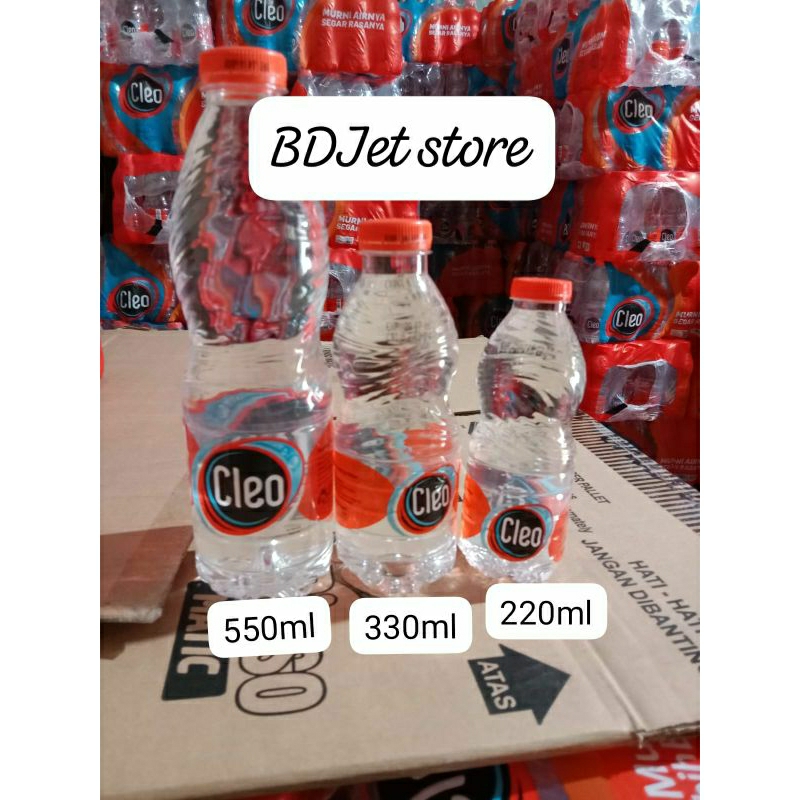 

cleo air mineral 550ml 1pack isi 24 botol