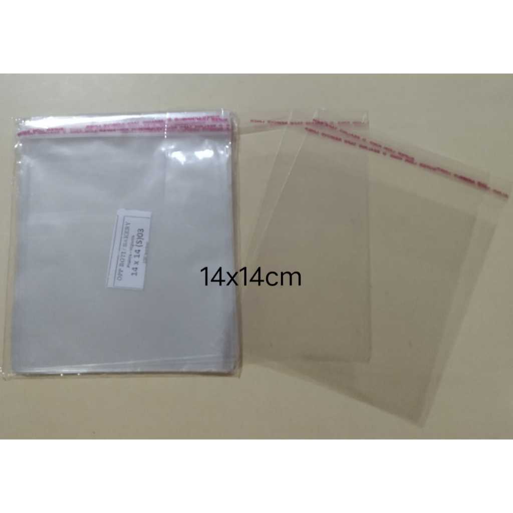 

Plastik Opp Lem Ukuran 14x14cm Jual Per 10pcs