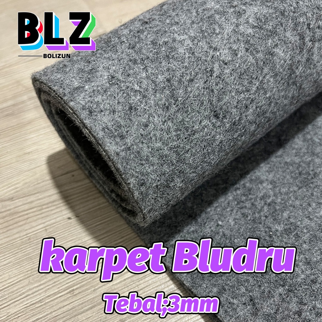 Bolizun Karpet Bludru 100X200 Cm Karpet Pameran/Karpet Panggung/Karpet Masjid