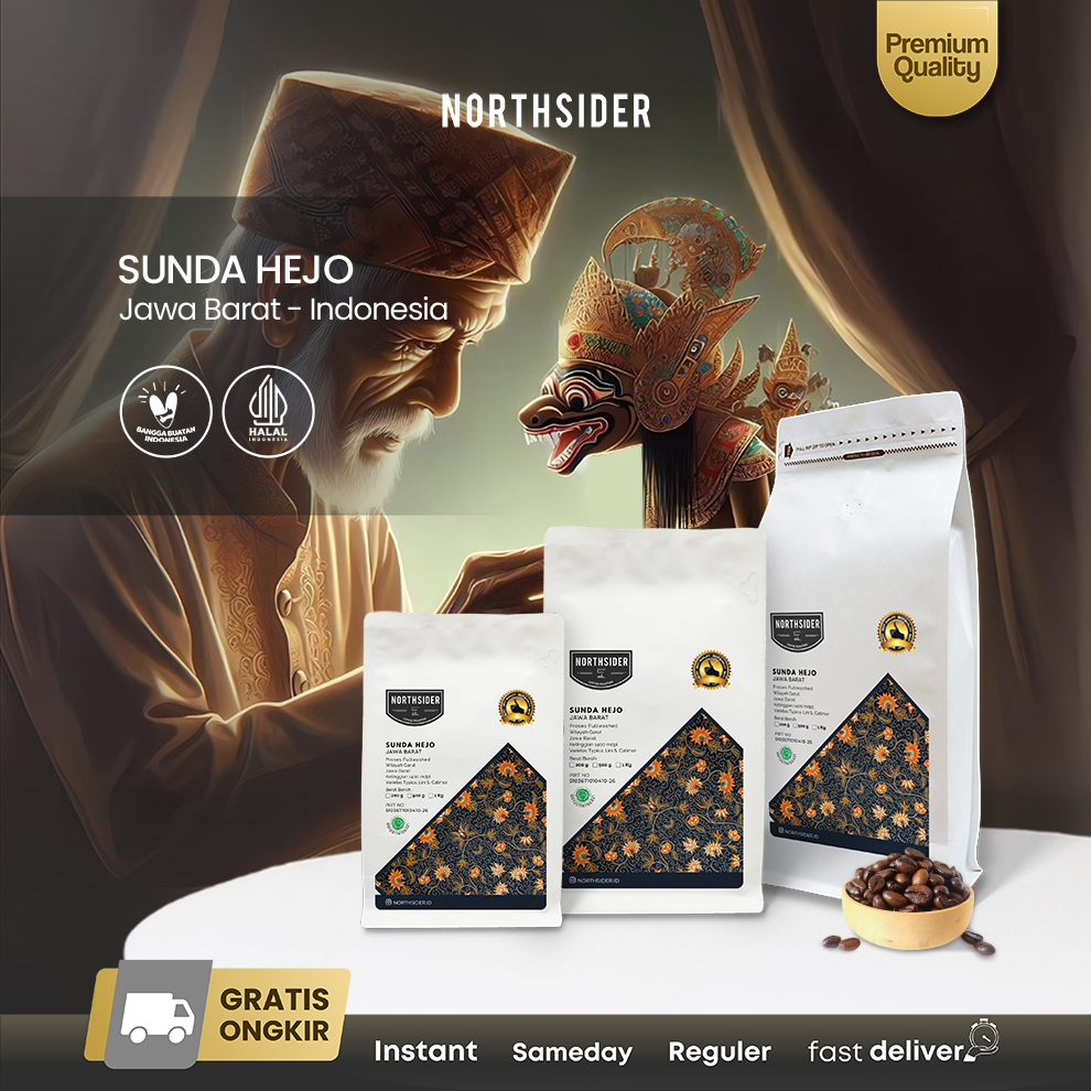 

Northsider Kopi arabika Sunda Hejo fully-washed coffee