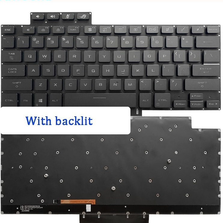Keyboard Asus ROG Zephyrus M16 GU603 GU603HM GU603Z GU603ZM Backlight