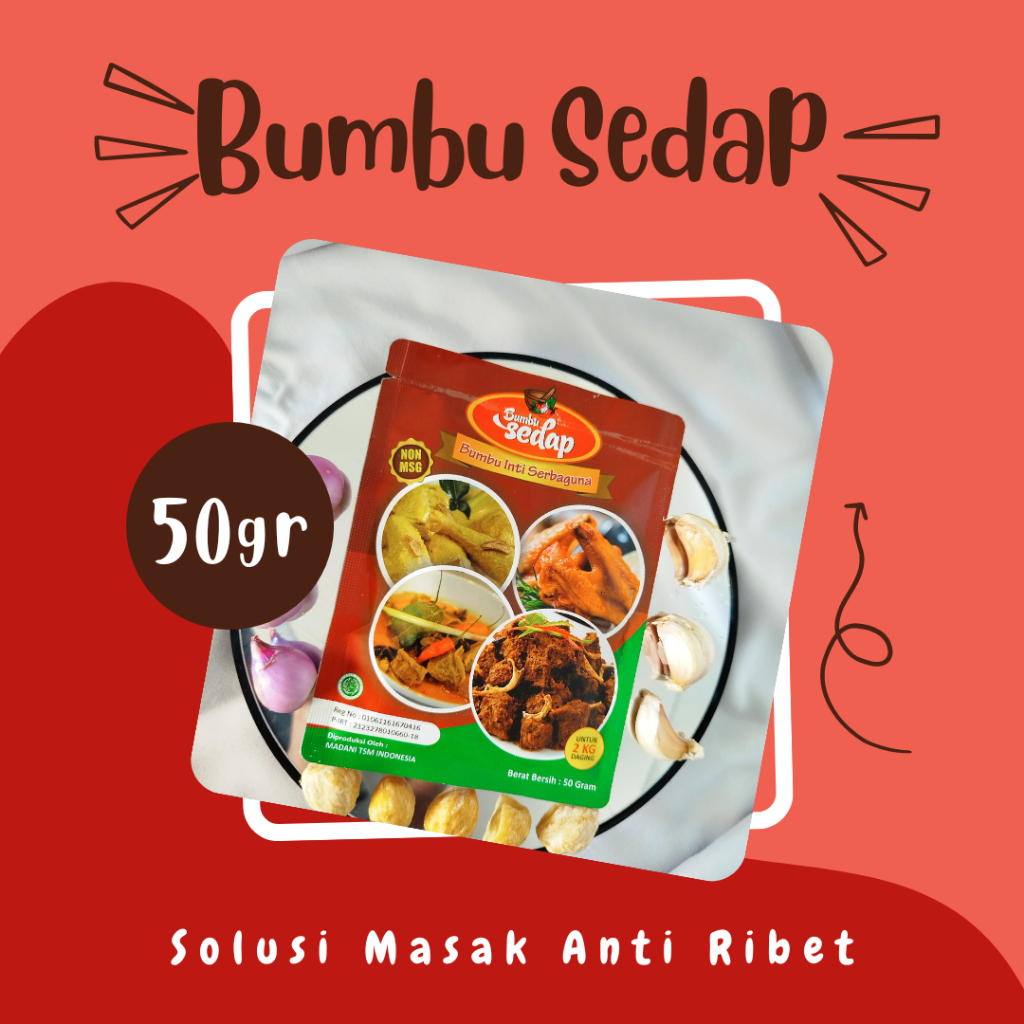 

Bumbu Masak Instan Untuk Daging, Ikan Dan Ayam Dengan Bumbu Sedap