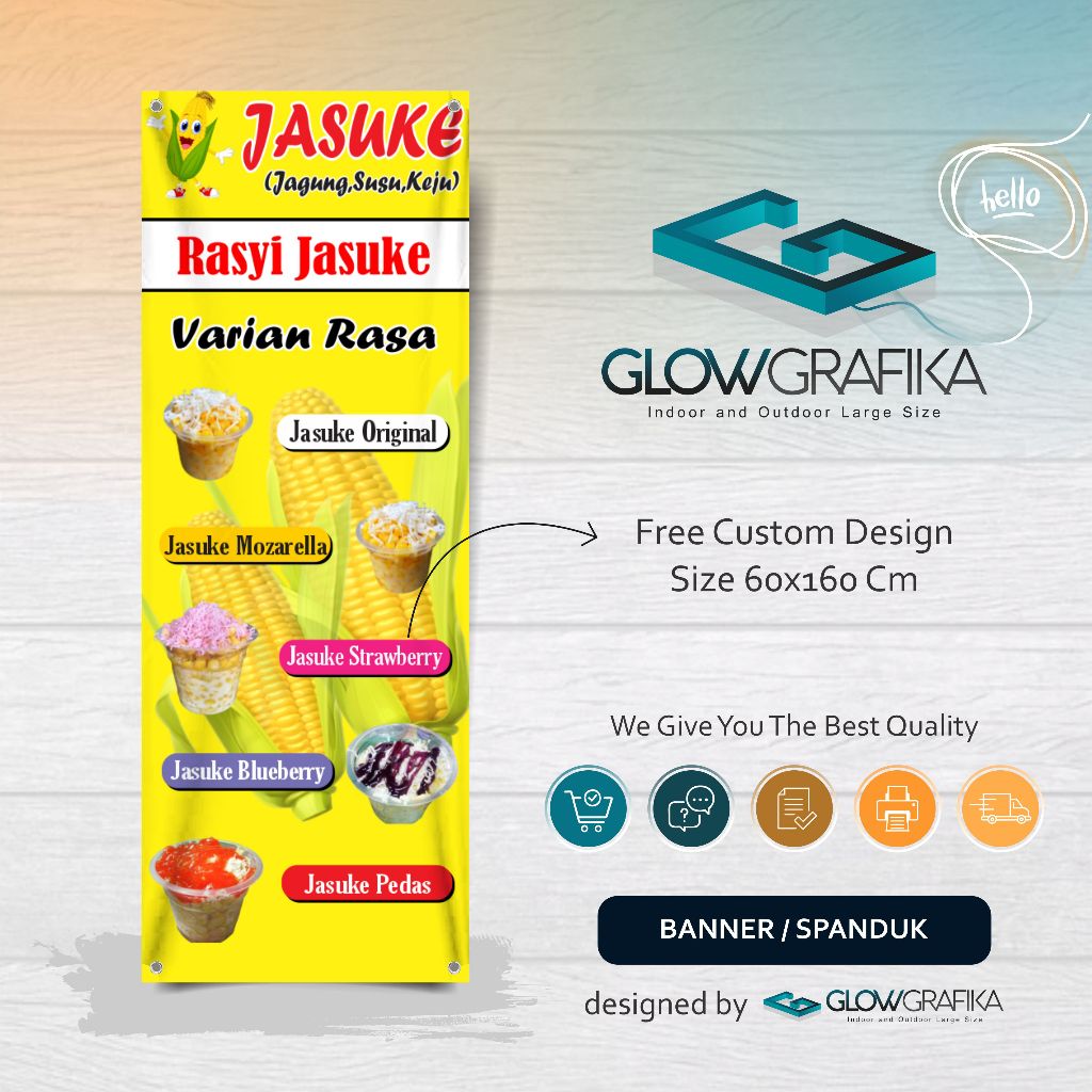 Cetak Spanduk Banner Jasuke