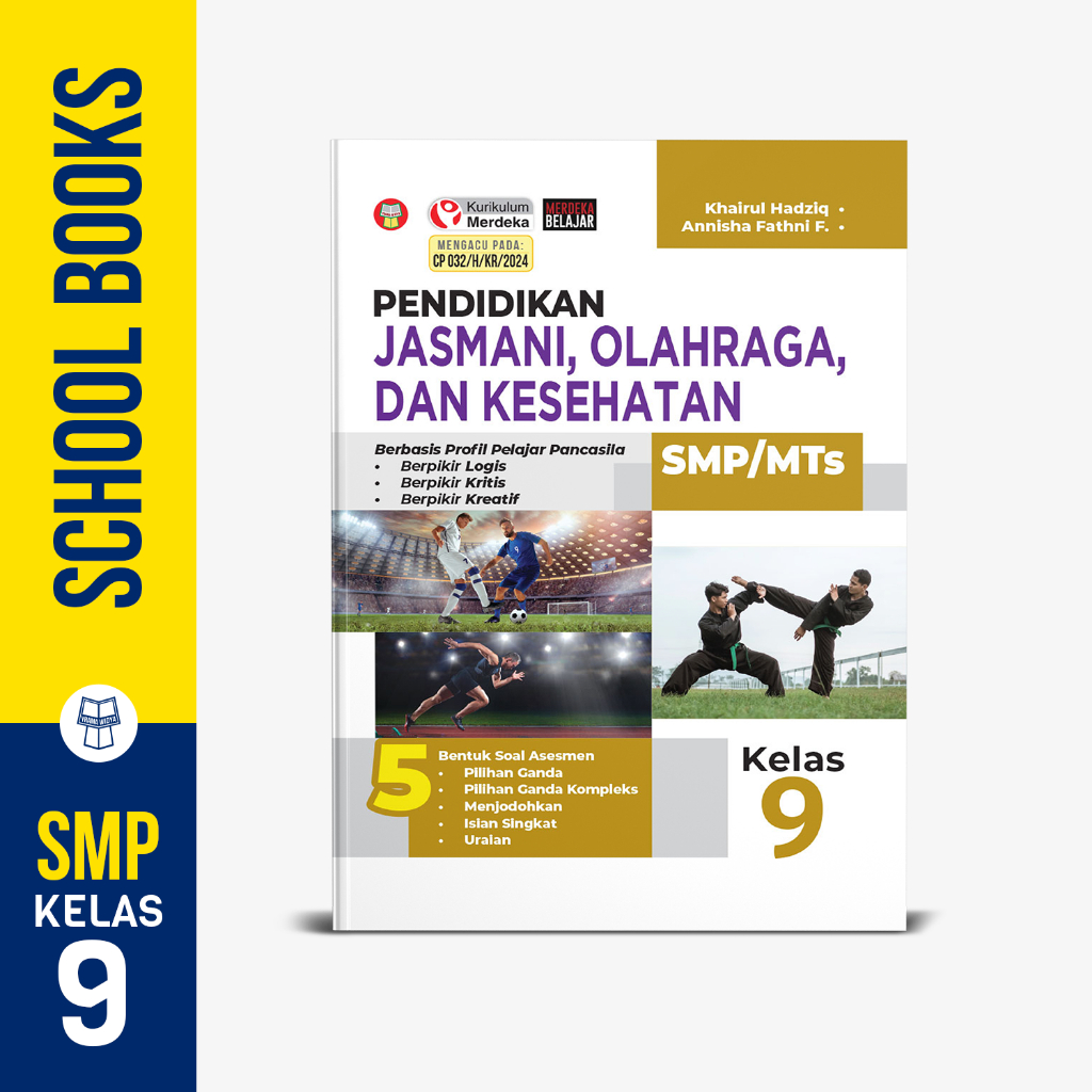 Yrama Widya - Penjas Orkes SMP Kelas 9 (Buku Paket Kurirkulum Merdeka)