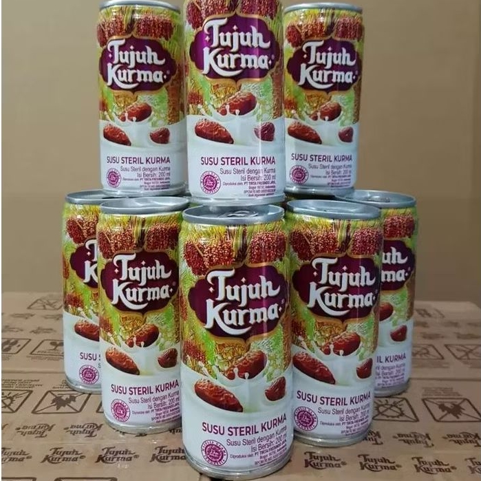 

SUSU TUJUH KURMA 189ML KALENG SUSU STERIL KURMA