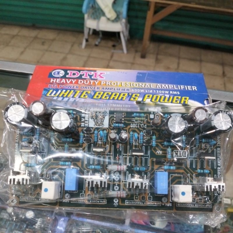kit driver power amplifier BTL DTK WHITE BEAR'S PD 1300