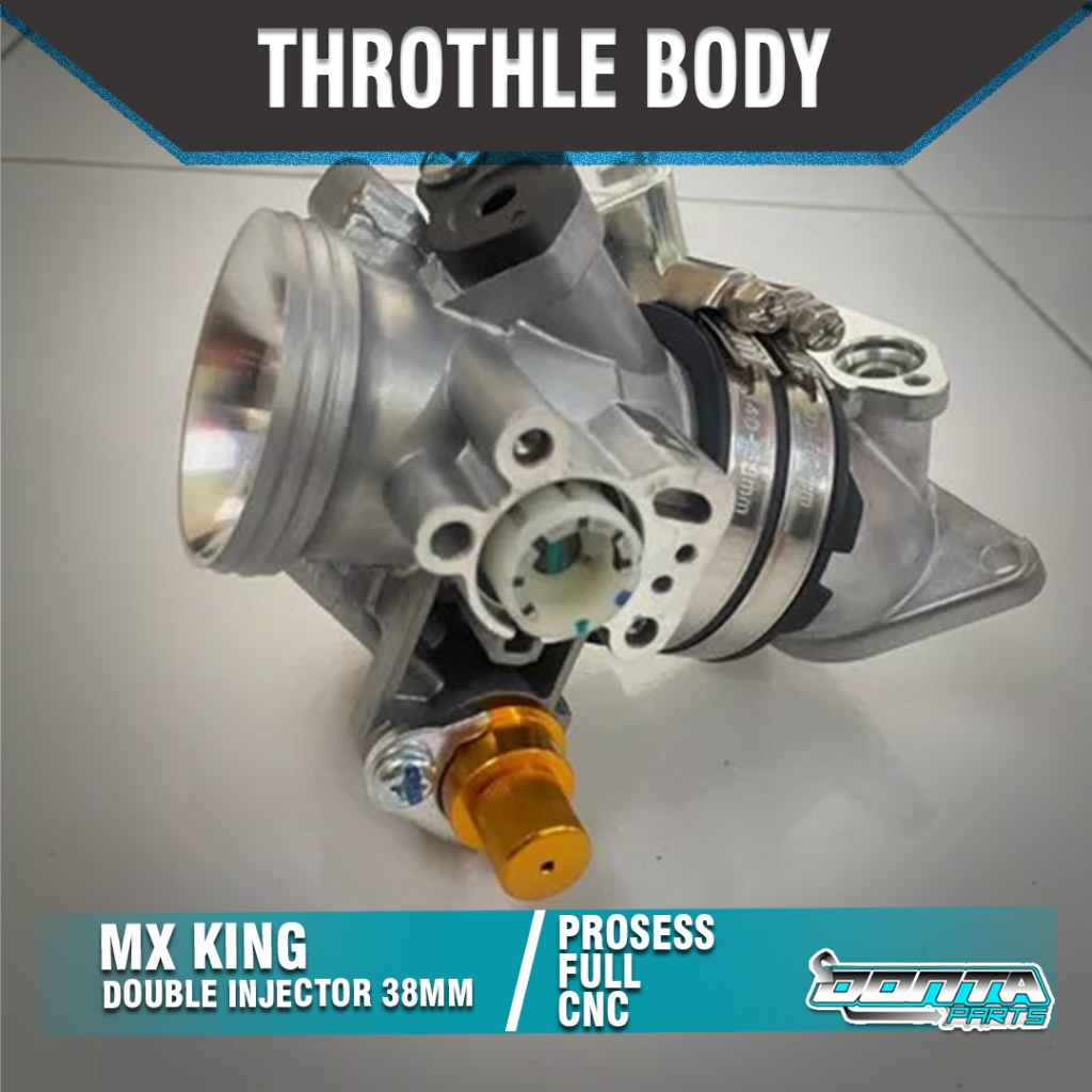 Tb thottel body mxking doubel injector 38mm