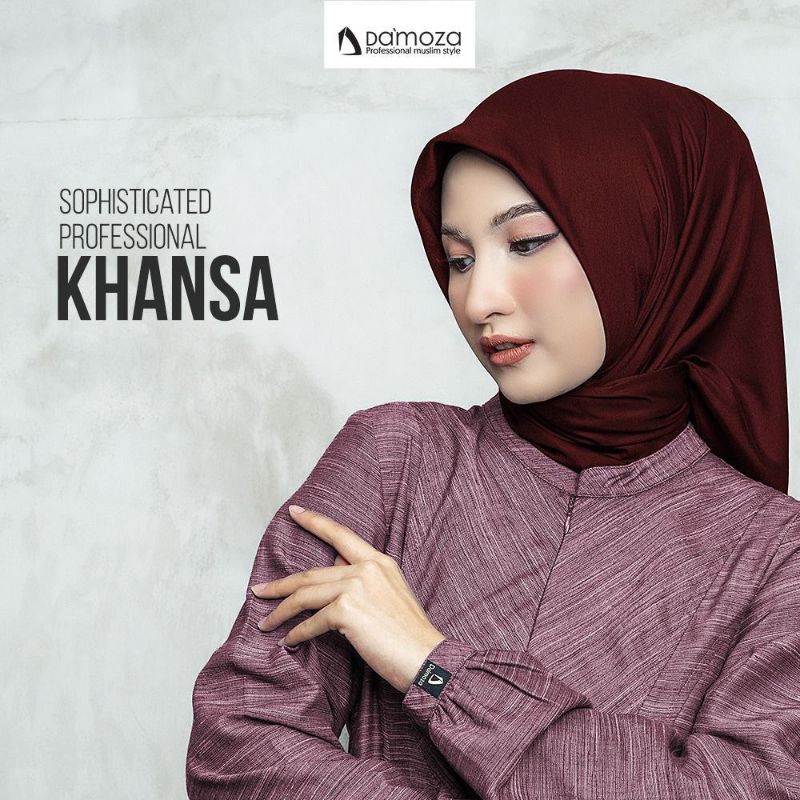 GAMIS DEWASA KHANSA BY DAMOZA (GAMIS DEWASA PREMIUM DAMOZA)