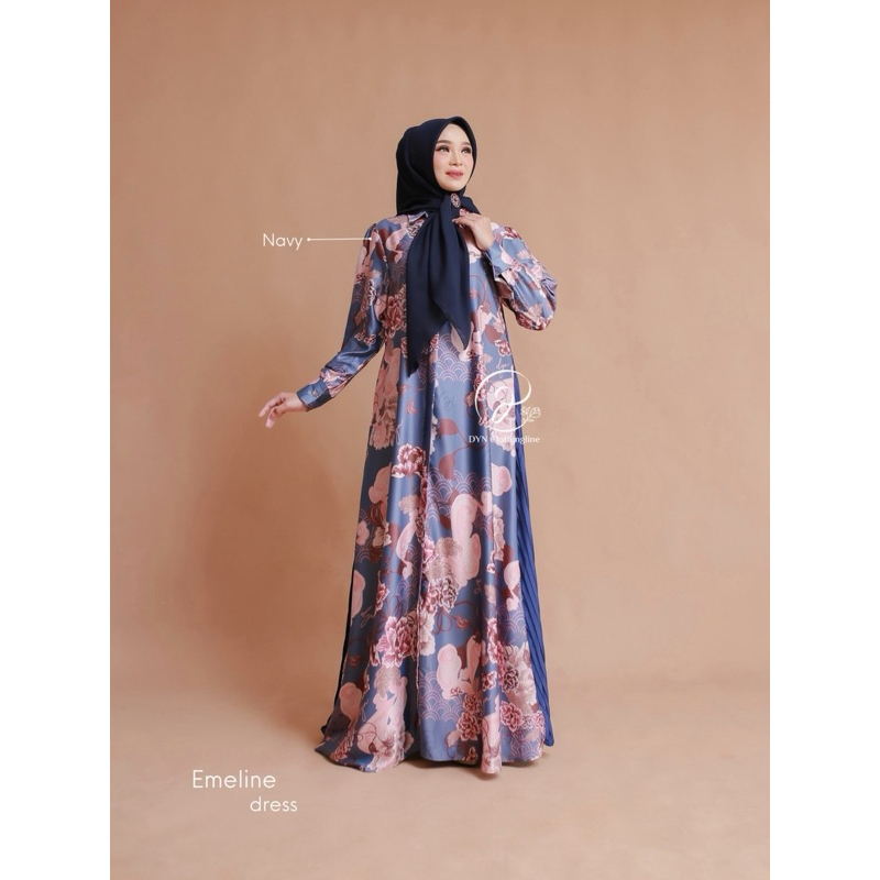DYN CLOTHINGLINE EMELINE DRESS  |GAMIS SILK PLISKET