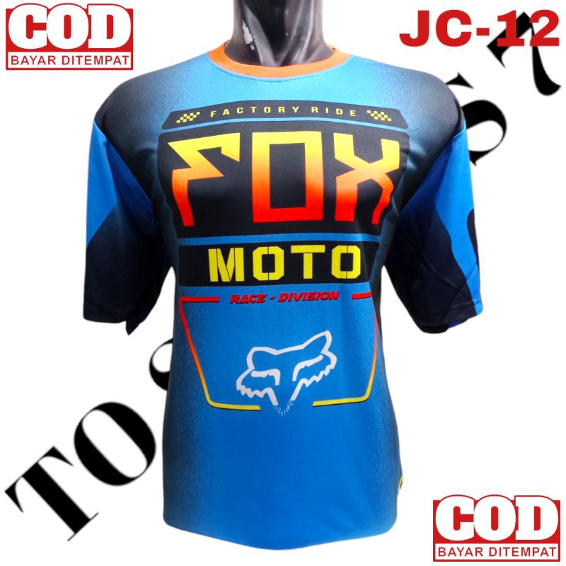 BAJU JERSEY LENGAN PENDEK DEWASA MOTO CROSS TRAIL NEW TERLARIS JERSEY MOTOCROSS TERBARU