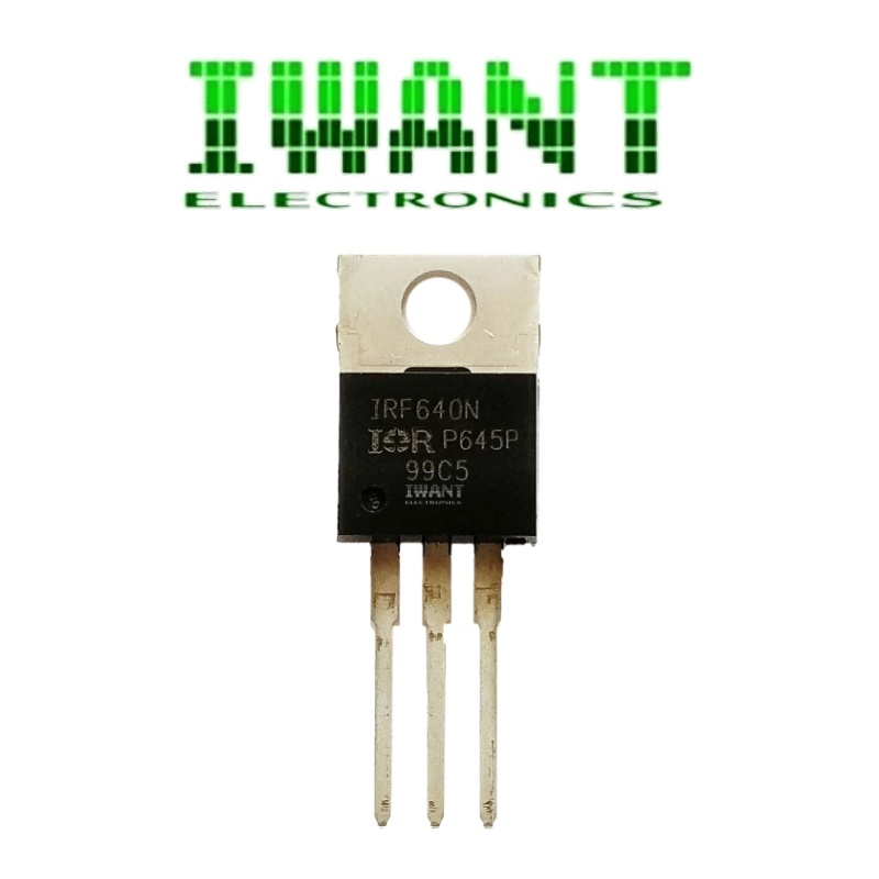 IRF640 IRF640N ORIGINAL IRF640 IRF 640 ORIGINAL TRANSISTOR N-CHANNEL MOSFET IRF640 N