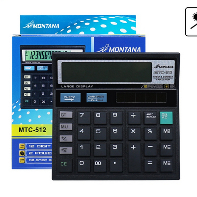 

MONTANA Calculator / Kalkulator Montana MTC 512/ 12 Digits (092124)
