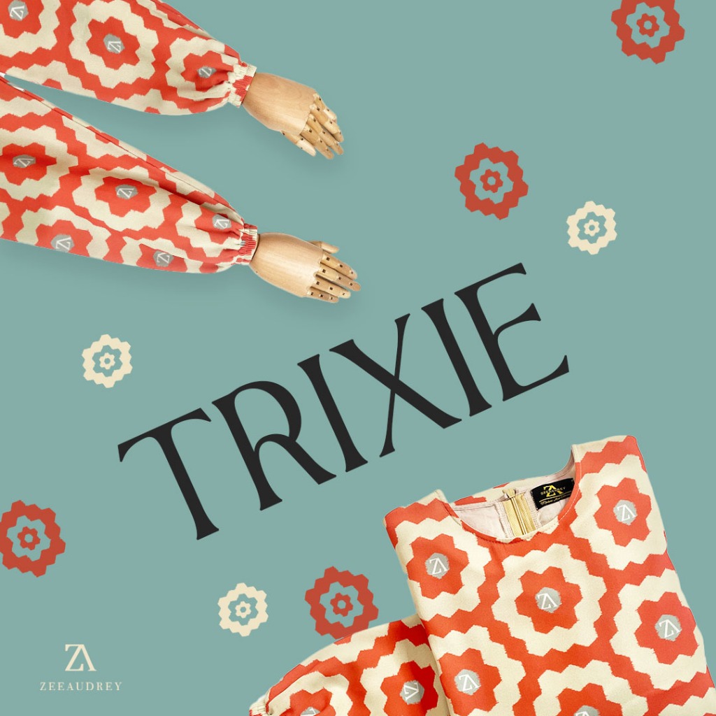 DRESS TRIXIE PRINTING BY ZEEAUDREY