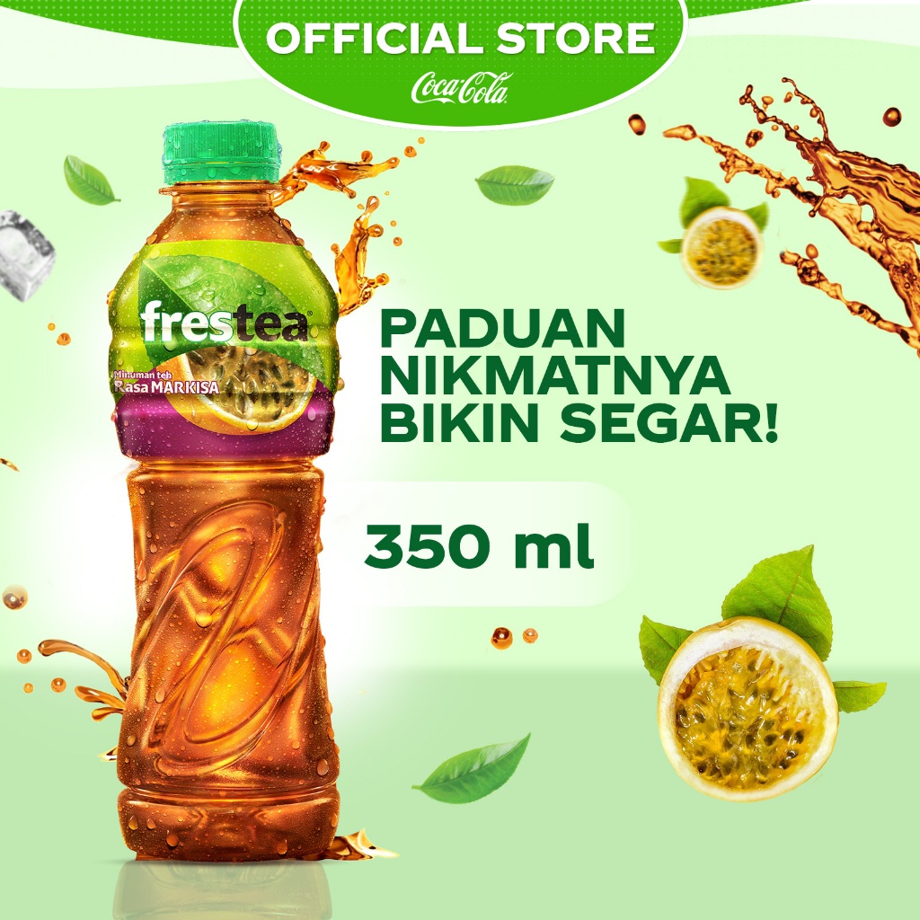 

Frestea Passion Fruit Minuman Teh Rasa Markisa - Botol 350ml