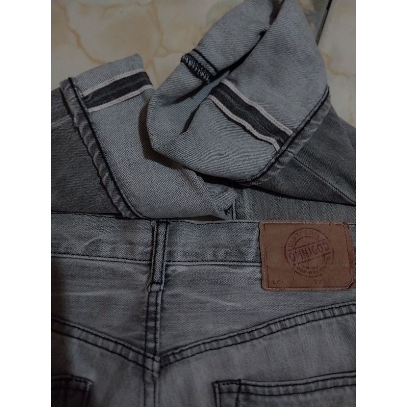 omnigod jeans japan denim selvedge second bekas