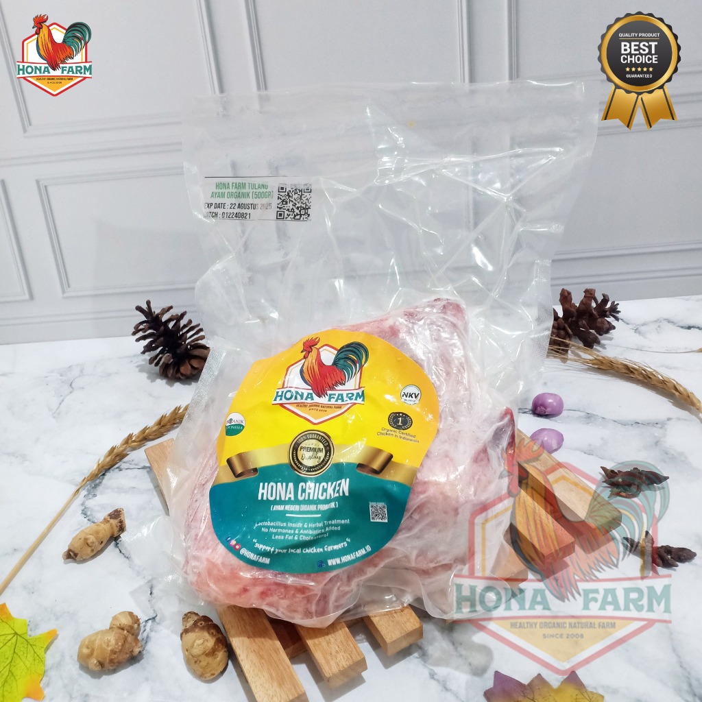 

Hona Farm Tulang Ayam Organik Probiotik 500gr