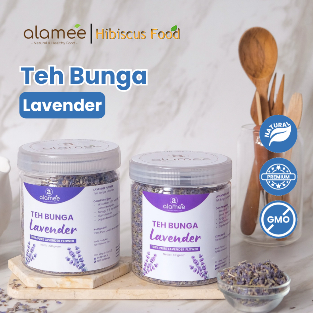 

TEH BUNGA LAVENDER INSOMNIA TEA ORGANIK KERING DRIED FLOWER ANXIENTY CEMAS KCEMASAN ALAMI