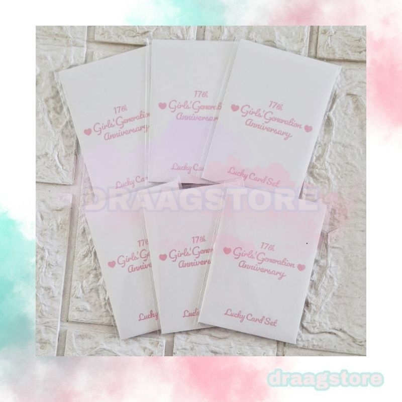 SNSD - 17th ANNIVERSARY LUCKY CARD