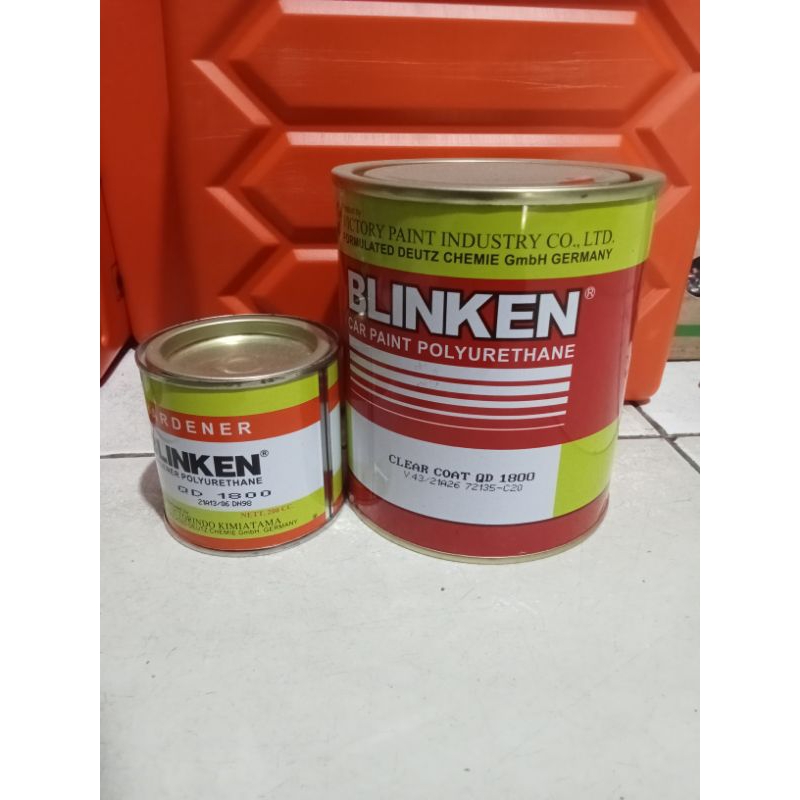 CLEAR COAT BLINKEN QD1800 1LITER+HARDENER