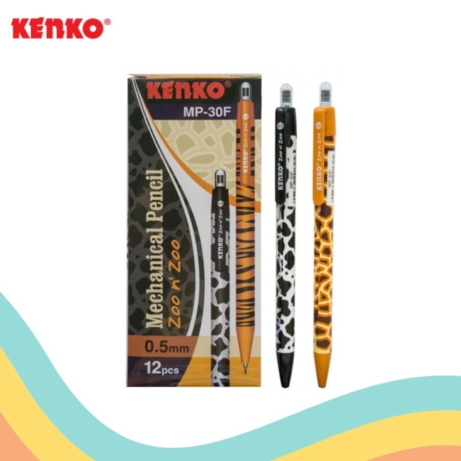 

Mechanical Pencil KENKO MP-30F - 0.5mm Zoo