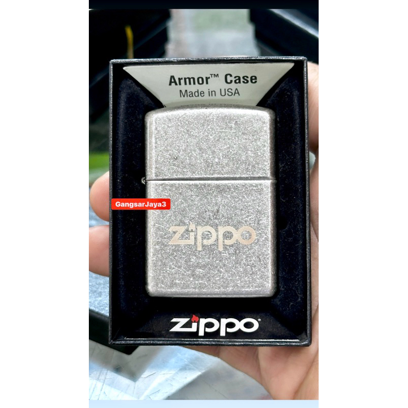 korek zippo original USA 28973 ZL Antique silver
