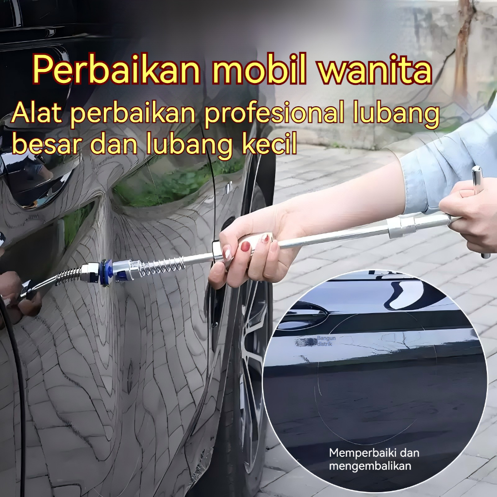 6pcs Alat Penghilang Penyok Mobil Penyok Body Mobil Alat Penyok Mobil Alat Penarik Body Mobil Penyok