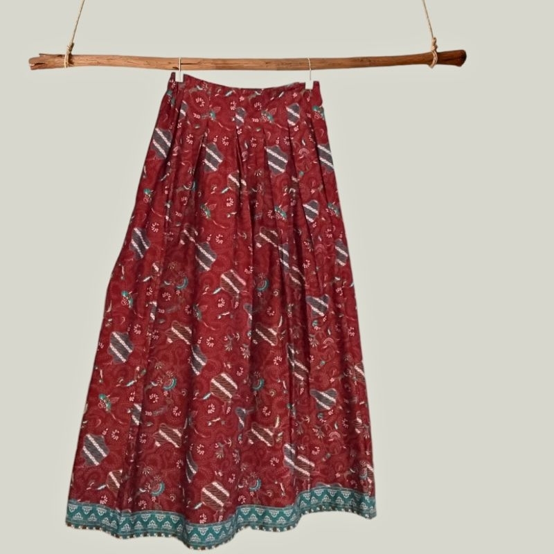 FASHION VILLAGE ROK BATIK PANJANG//ROK KATUN//ROK BATIK