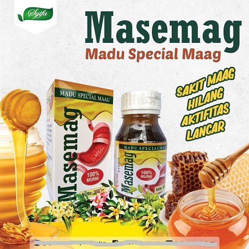 

Masemag 350 gr Madu Lambung Obat Herbal atasi Maag, Asam Lambung