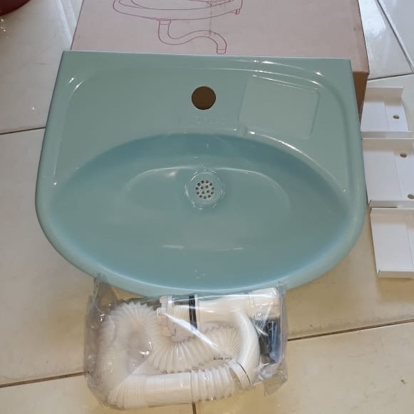 Inoplast Wastafel Plastik Biru