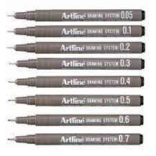 

Bolpen Artline Drawing 0.5 Hitam EK-235