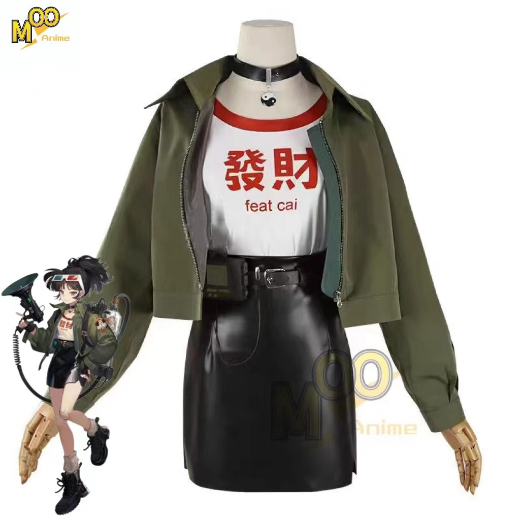 Reverse:1999 cosplay costume An-an Lee an an Lee cosplay costume and wig Games and anime party costu