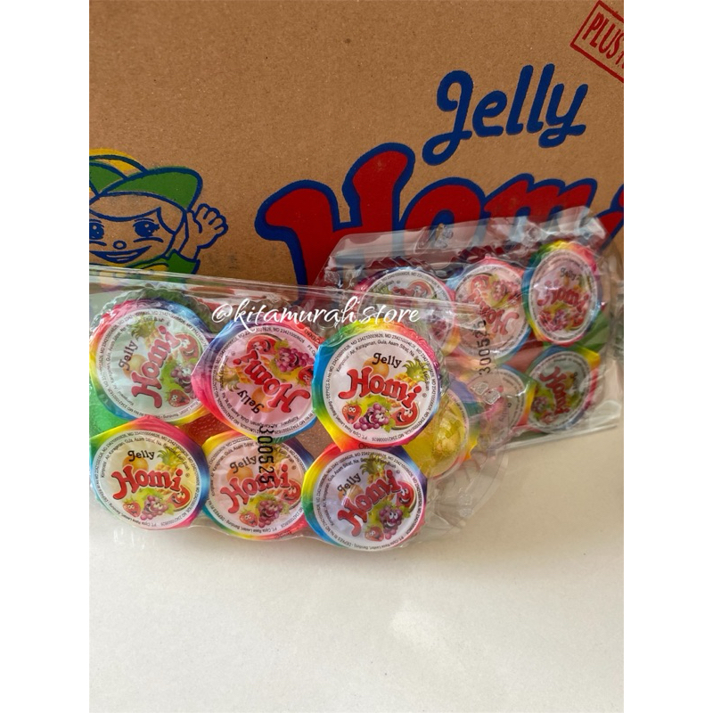 

AGAR JELLY HOMI NATA DE COCO CAMPUR RASA 1 PACK 10pcs