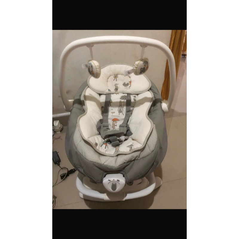 (preloved) JOIE sansa 2 in 1, baby swing & baby bouncher