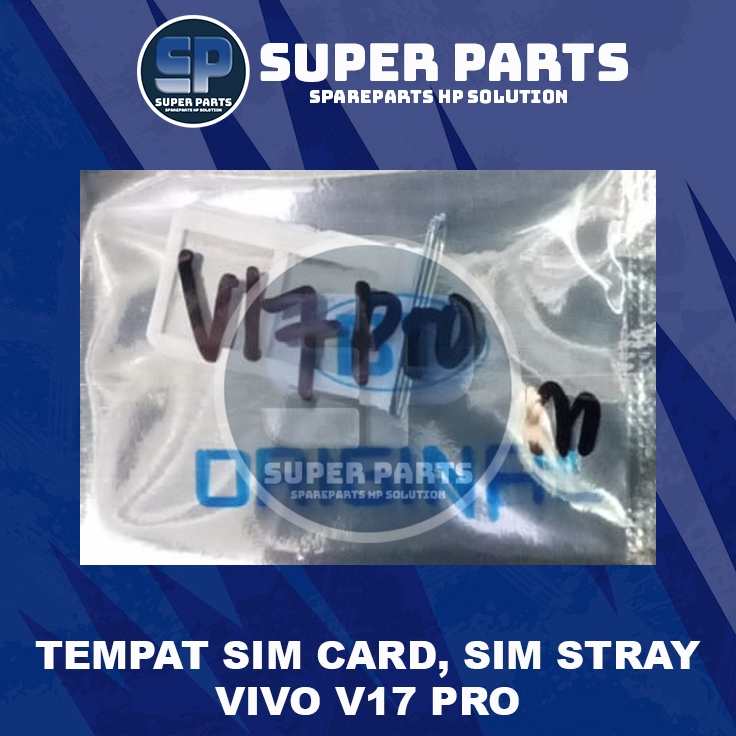 TEMPAT SIM CARD, SIM STRAY VIVO V17 PRO GREEN